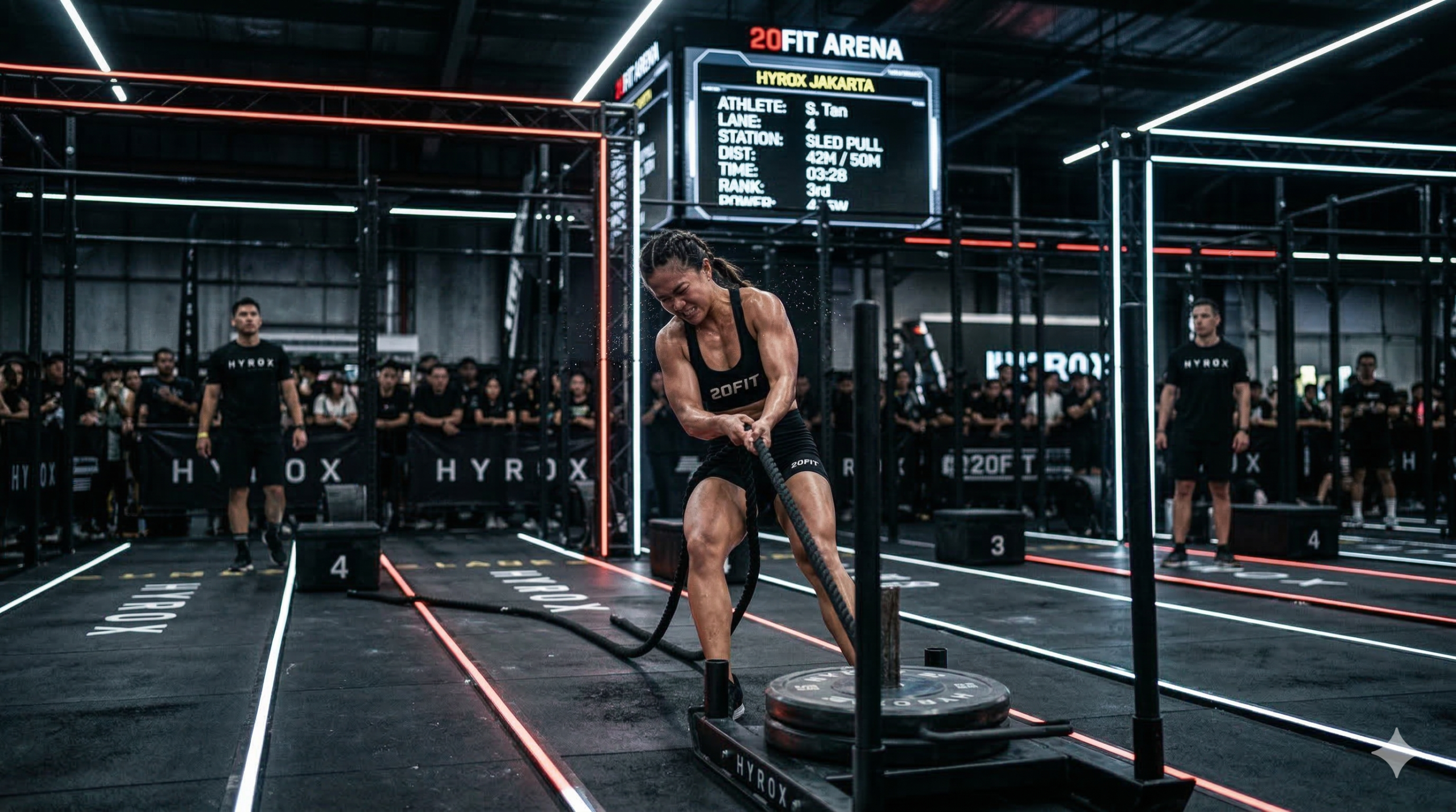 Penasaran demam HYROX di Jakarta? Intip riset pertumbuhan globalnya & gimana persiapan HYROX optimal buat SCBD busy professional ala 20FIT! 🚀🔥